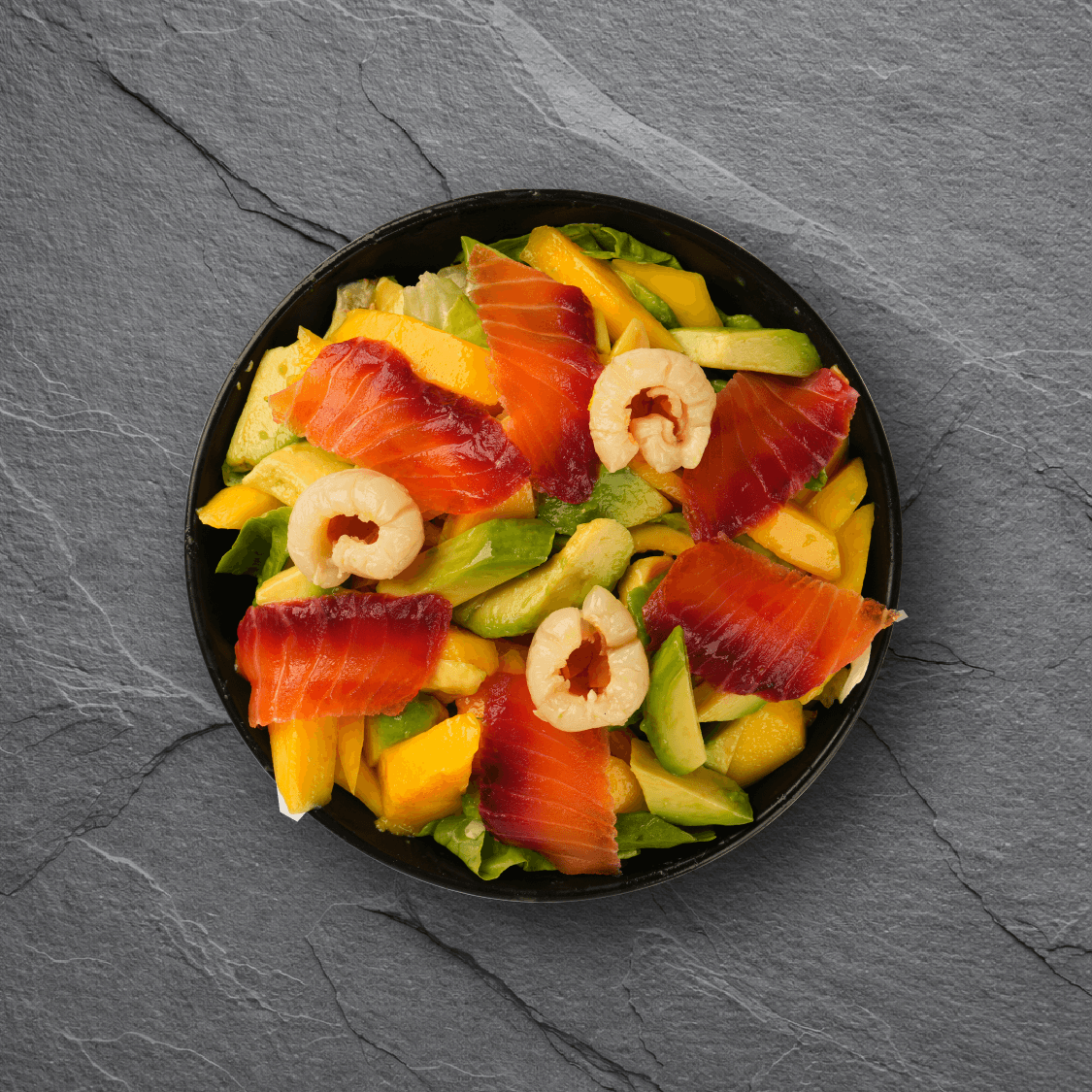 SALADE SAUMON GRAVLAX