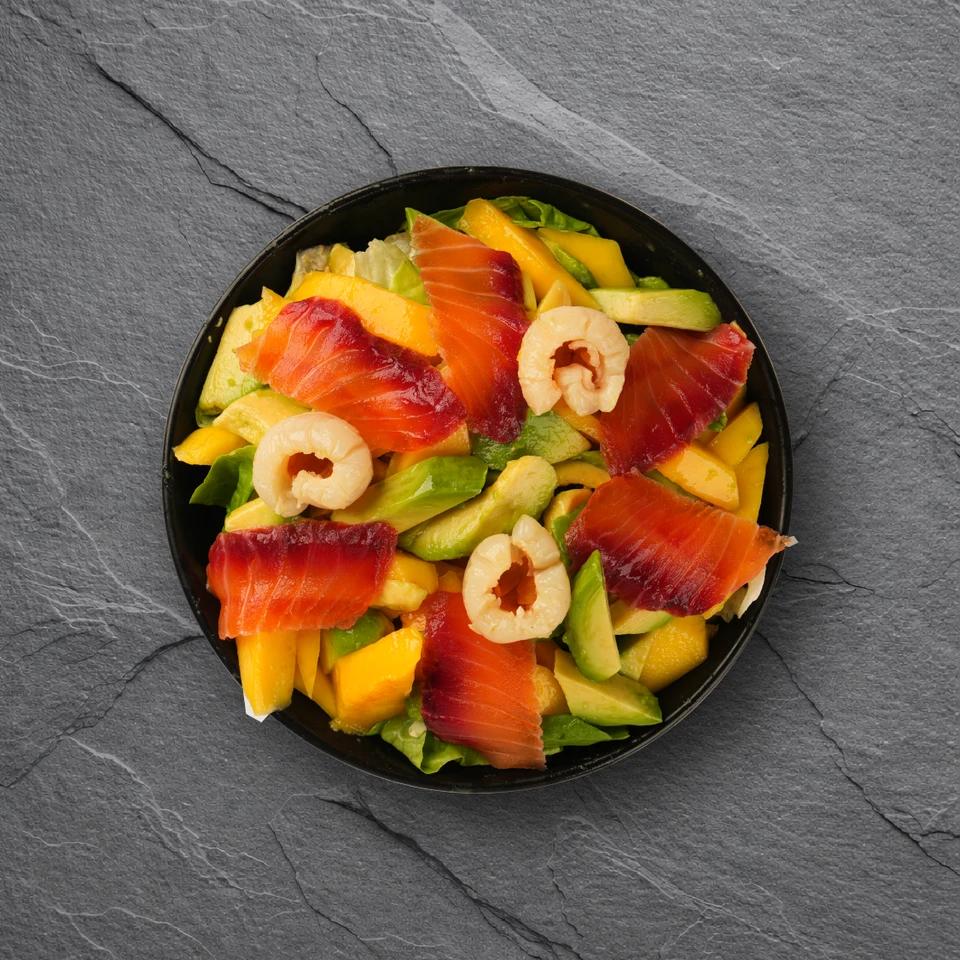 SALADE SAUMON GRAVLAX