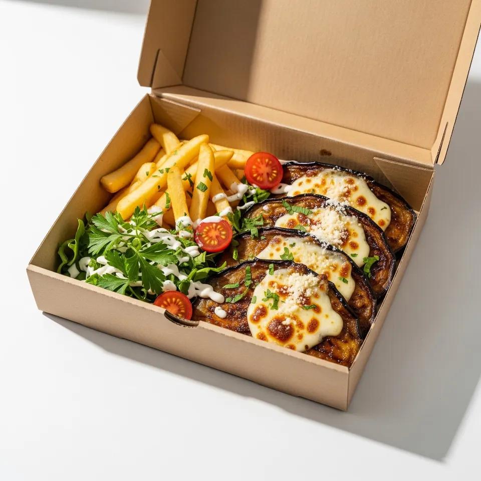 Box Plat Aubergine