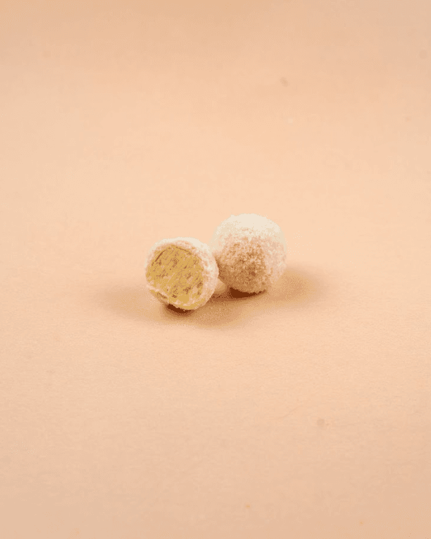 Truffe noix de coco chocolat blanc