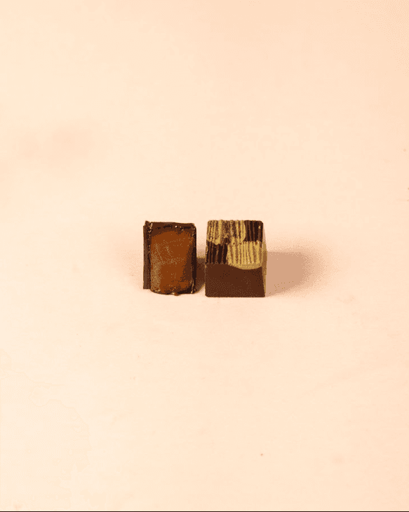 Chocolat noir ganache Ã  la fÃ¨ve de tonka