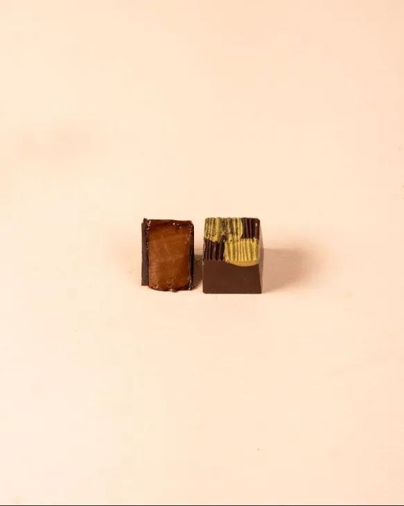 Chocolat noir ganache Ã  la fÃ¨ve de tonka