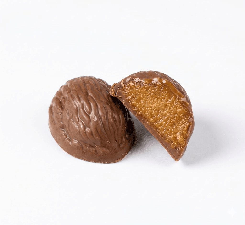 Chocolat au lait noix gingembre