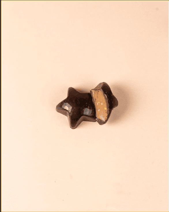 Chocolat noir pralinÃ© noisettes