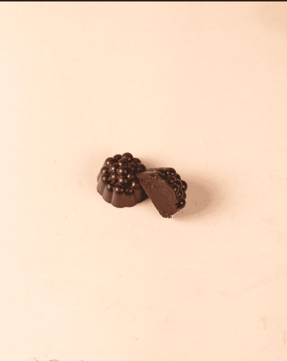 Chocolat noir ganache framboise