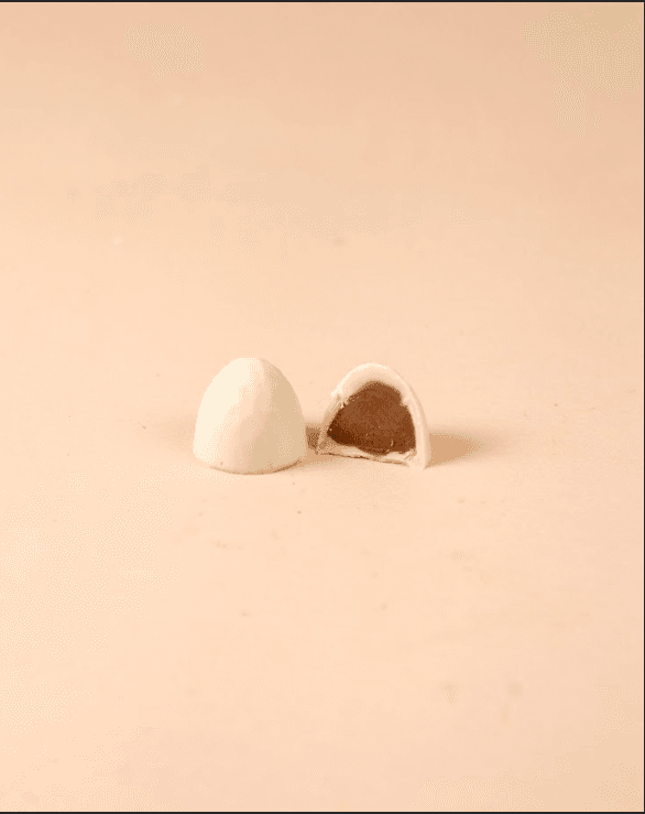 Chocolat blanc pralinÃ© cafÃ©