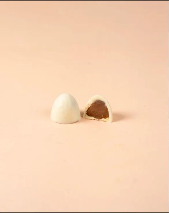 Chocolat blanc pralinÃ© cafÃ©