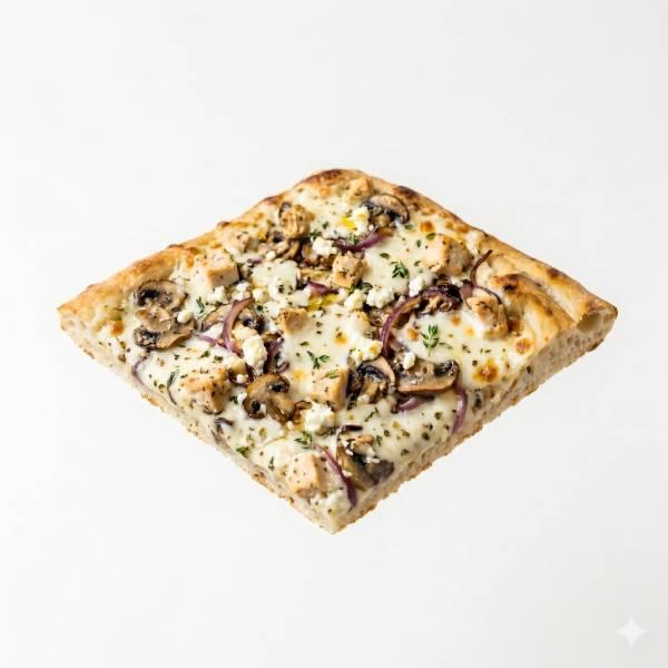 Tranche Pizza Sauce Blanche