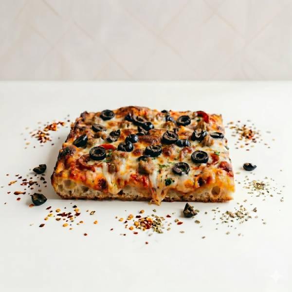 Tranche Pizza Olive CassÃ©