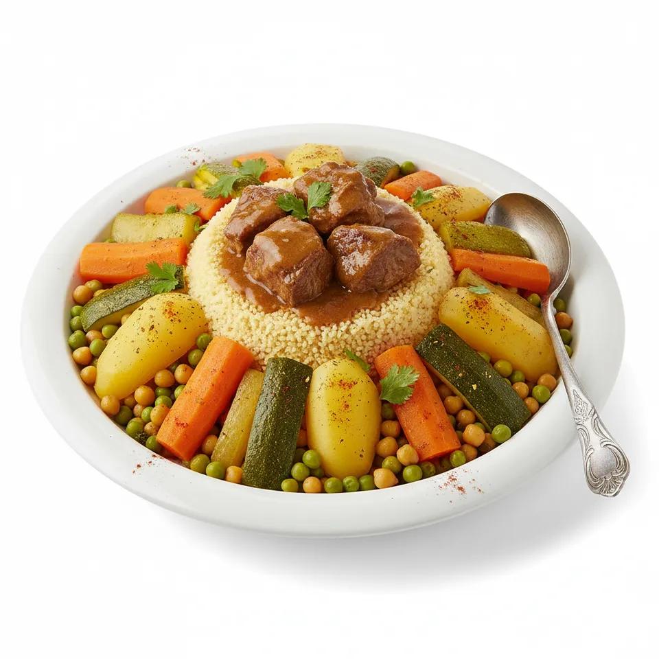 Couscous Veau LÃ©gumes