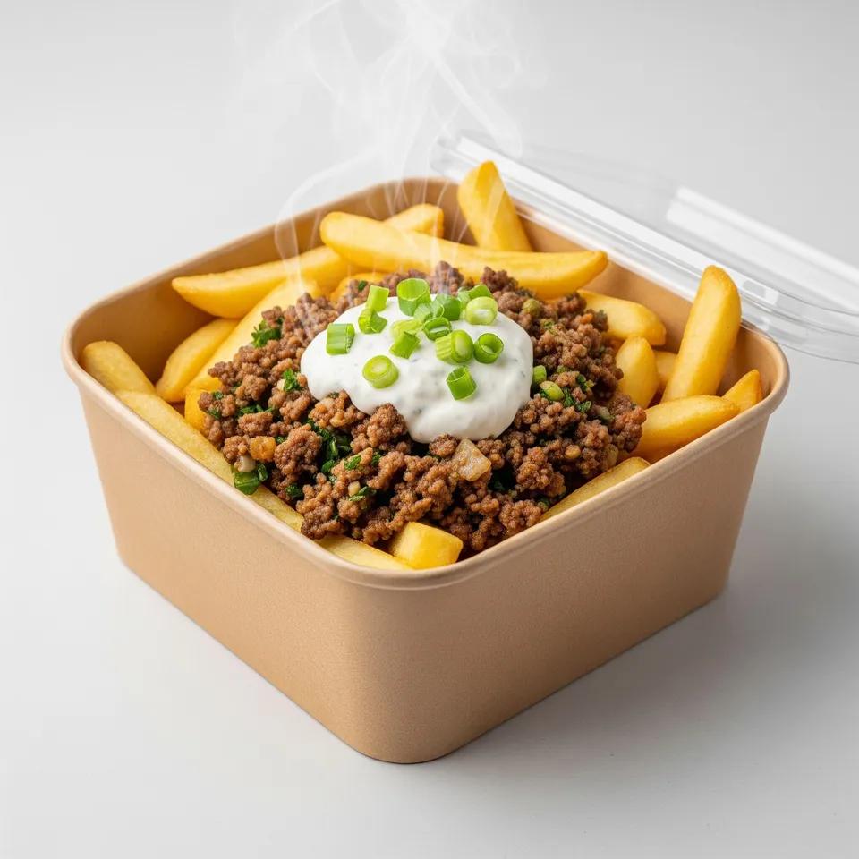 Box Viande HachÃ©e Frite