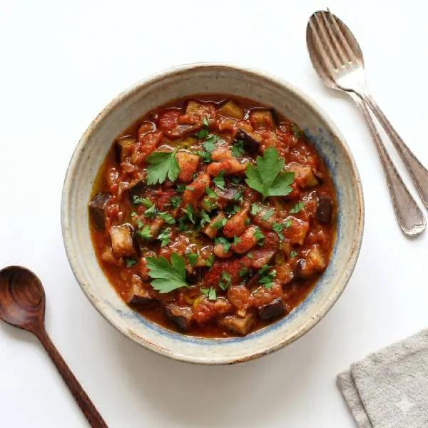 Plat Aubergine