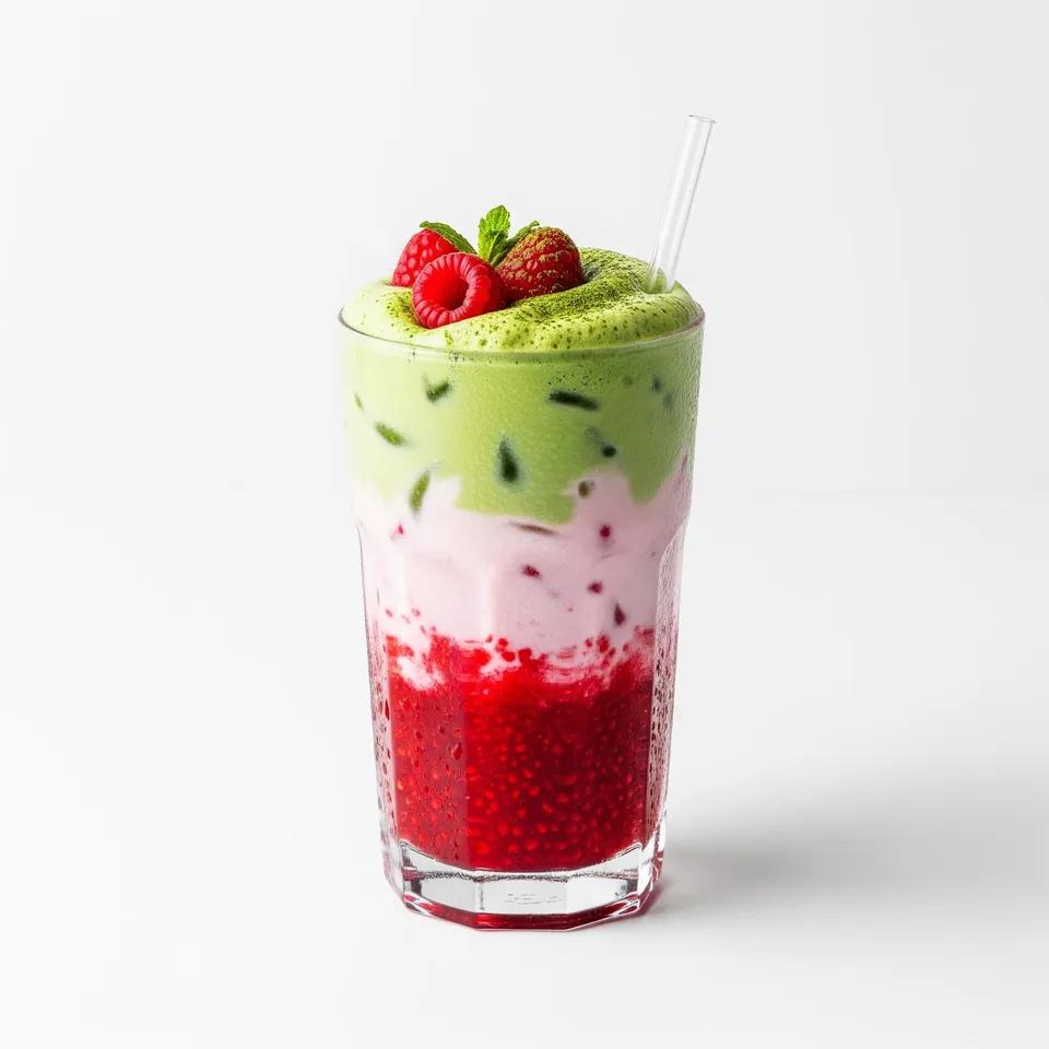 Matcha Framboise Froid