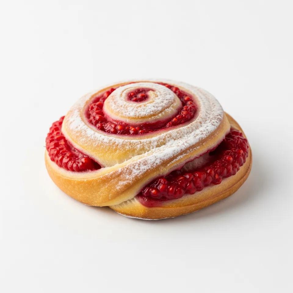 Petit Pain FourrÃ© Ã€ La Framboise