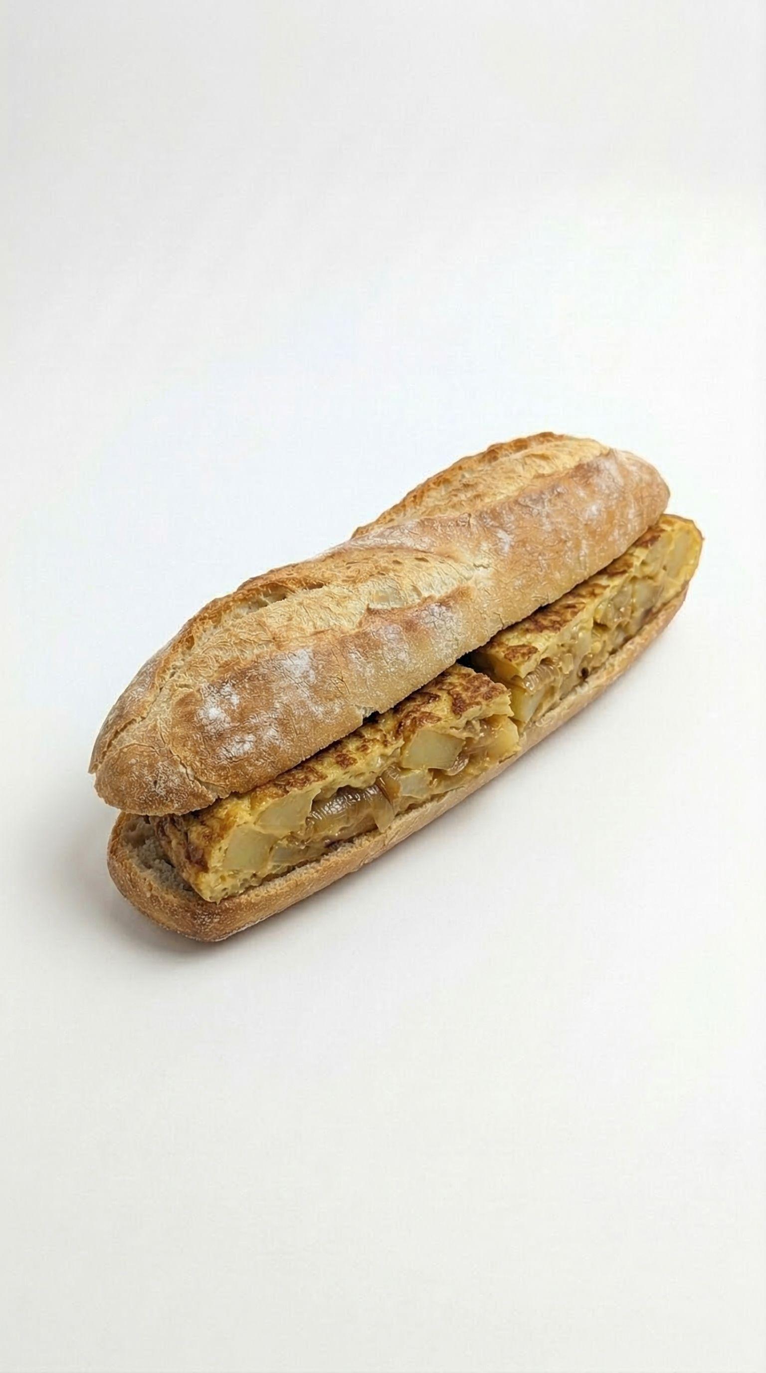 Bocadillo Tortilla avec Frites