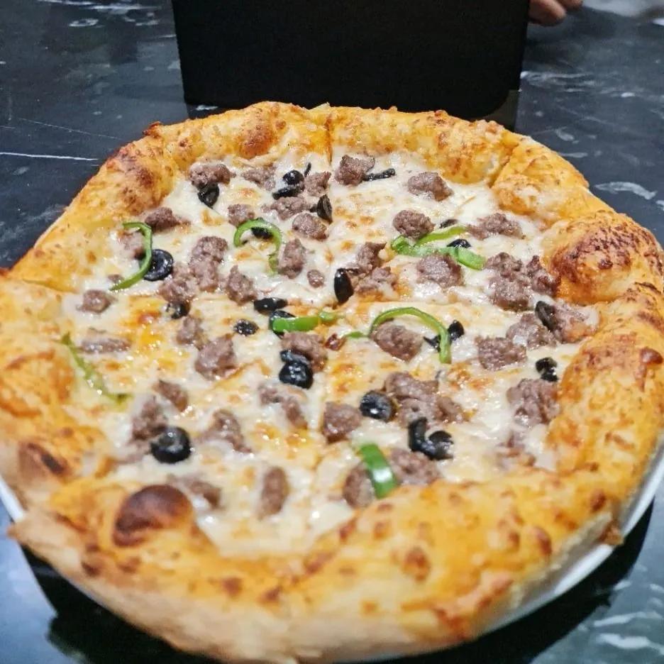 Pizza viande hachÃ©e