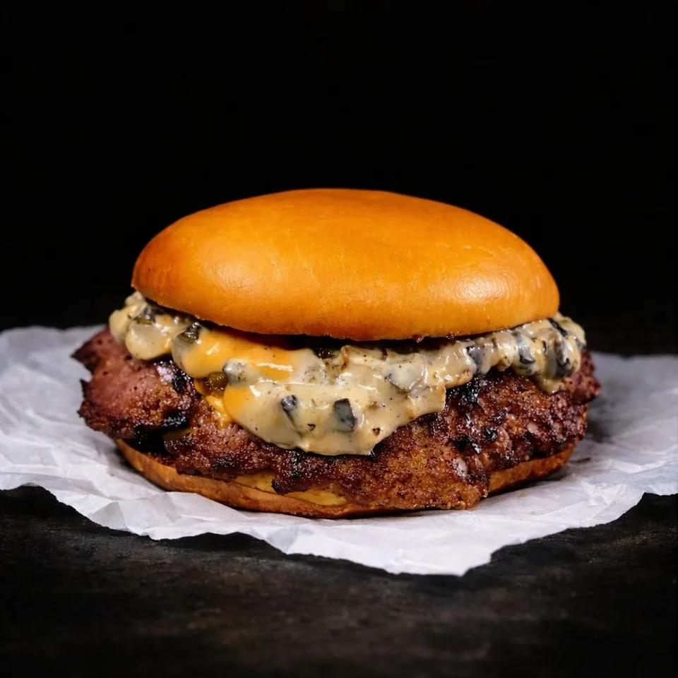 Burger Tasty Mushroom