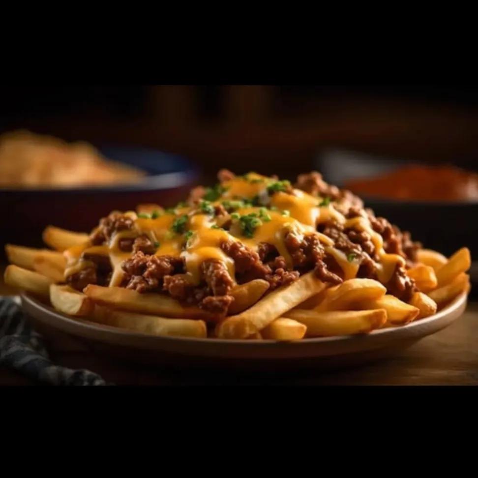 Cheesy Beef Fries