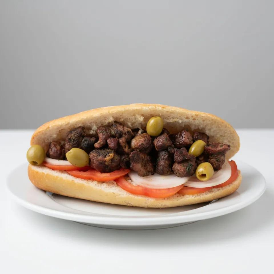 Sandwich Brochette Viande