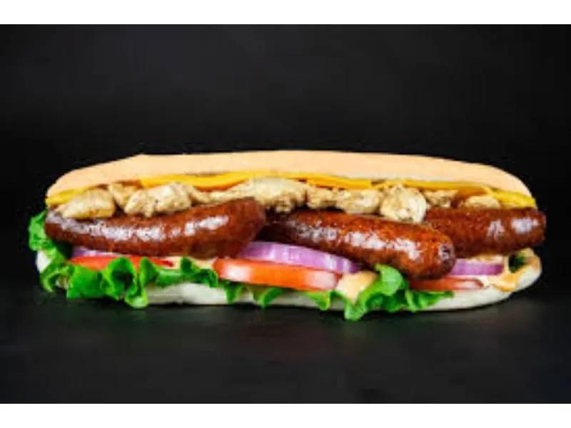 Sandwich Merguez poulet
