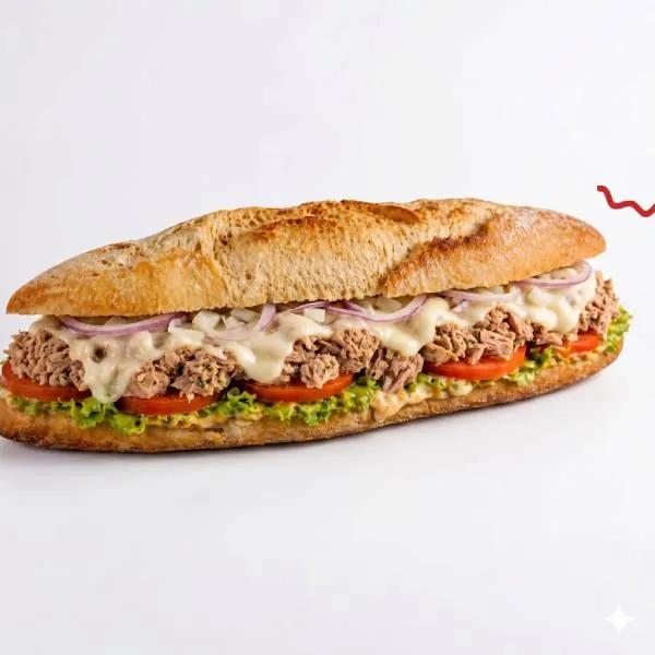 Sandwich Crudité Au Thon