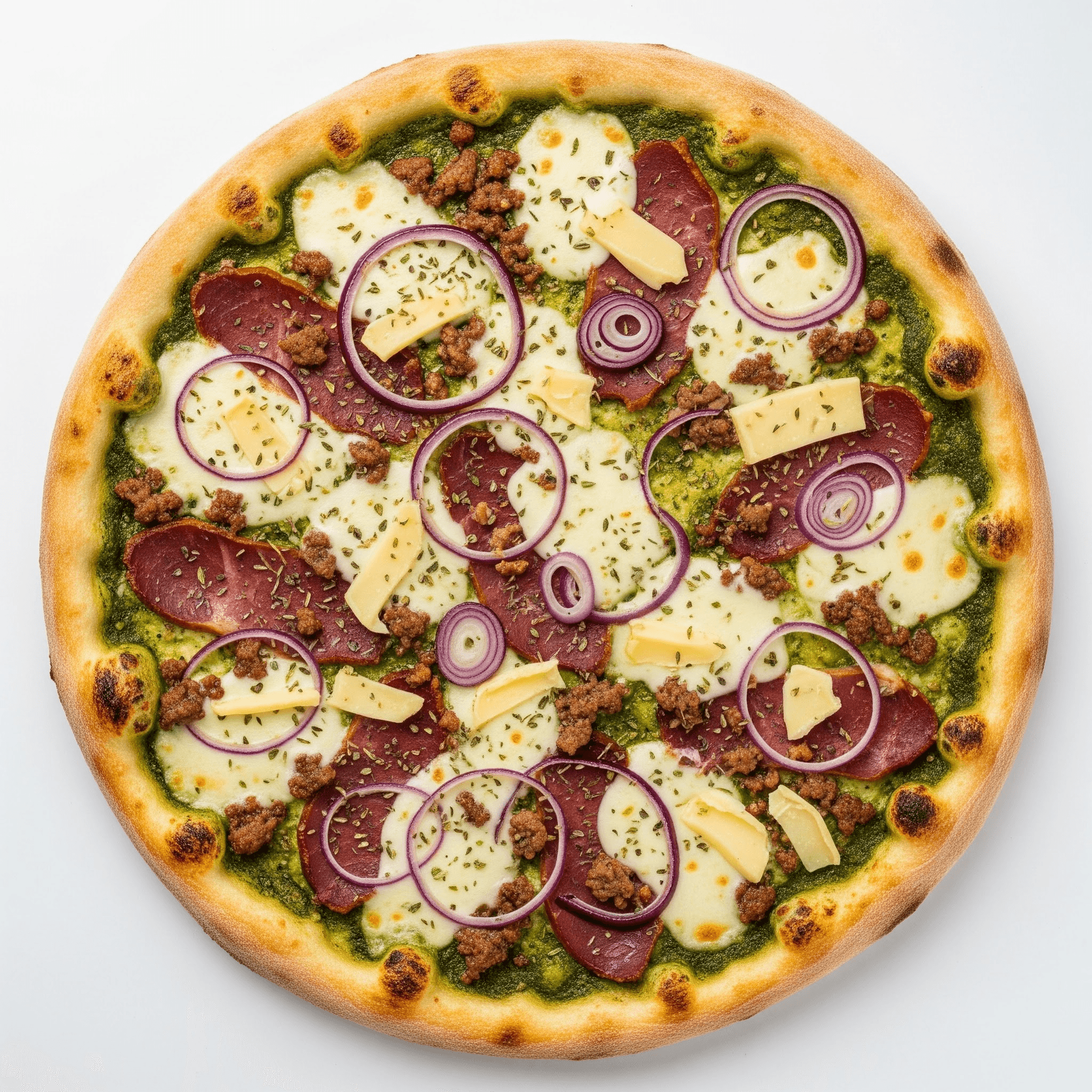 Pizza Two W.R Sauce verte