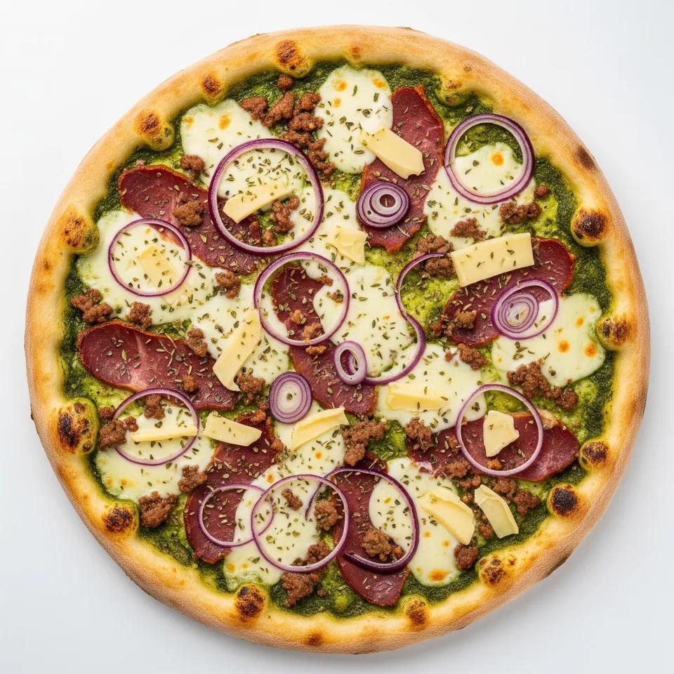 Pizza Two W.R Sauce verte