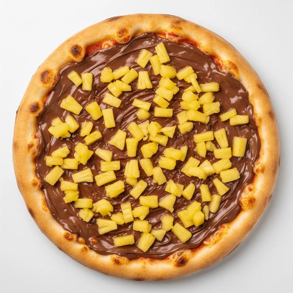 Pizza Nutella Ananas