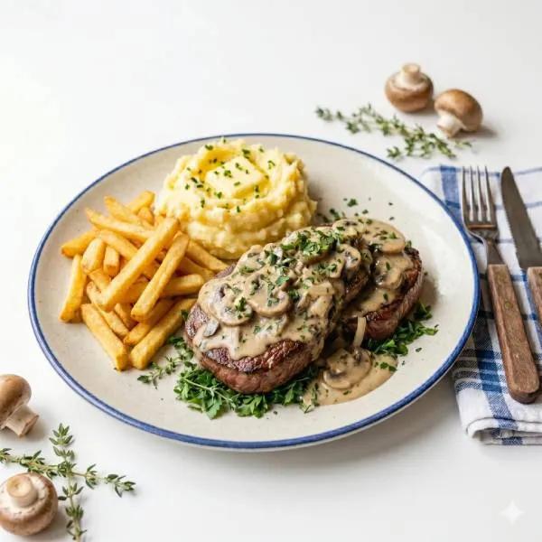Plat Rumsteak