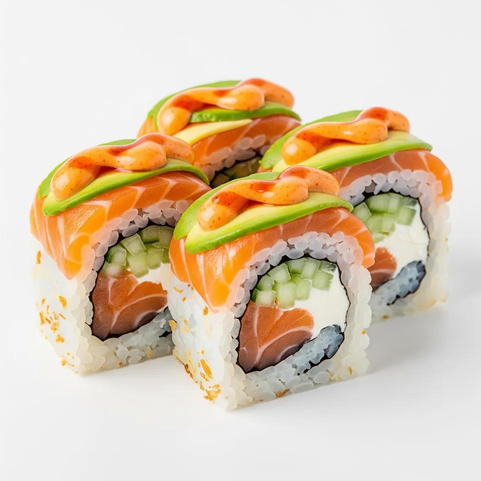 Crunchy Roll Saumon (8 PiÃ¨ces)