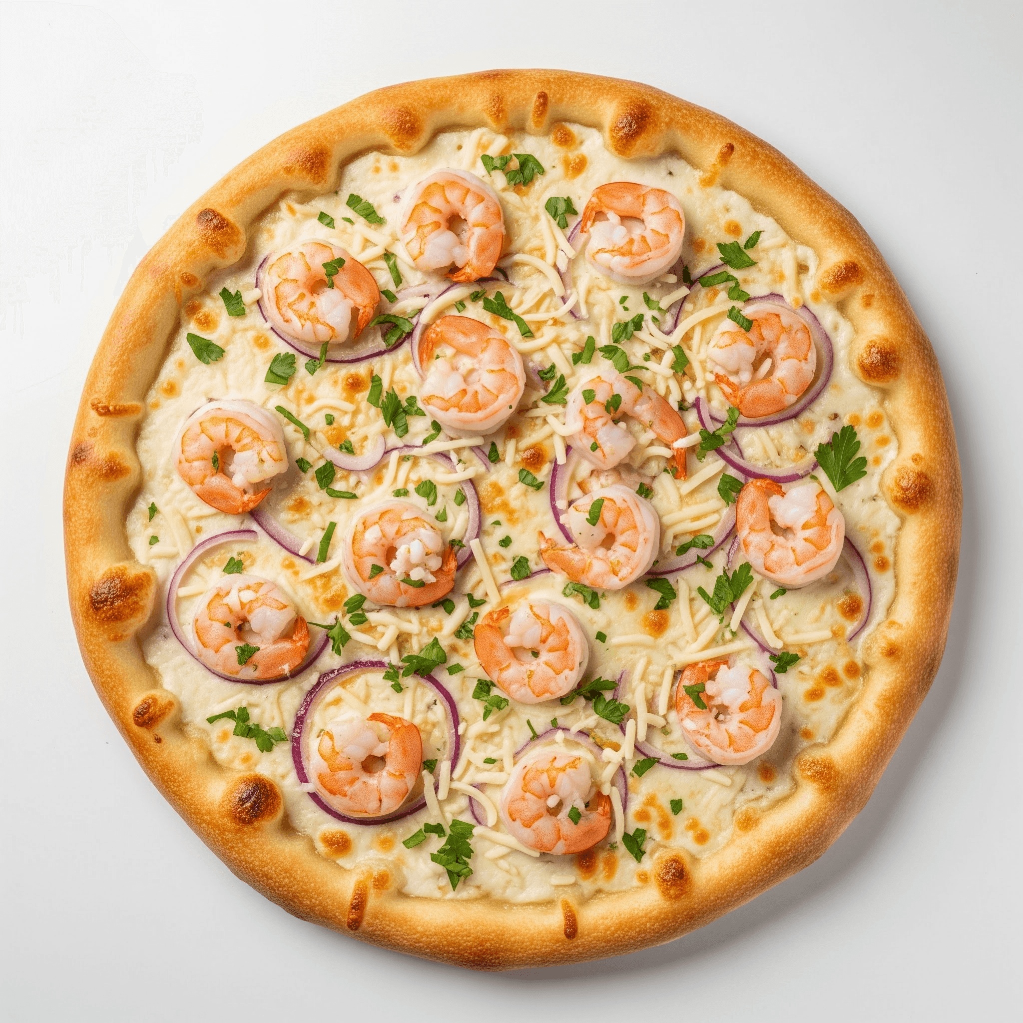 Pizza Crevette Sauce Blanche