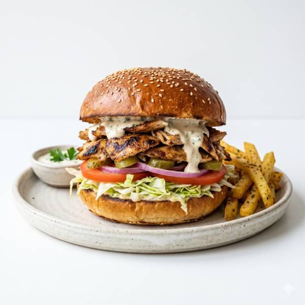 Burger Double Shawarma