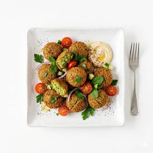 Assiette de falafels