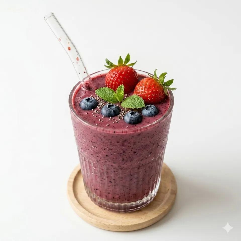 Smoothie Fraise, Myrtille