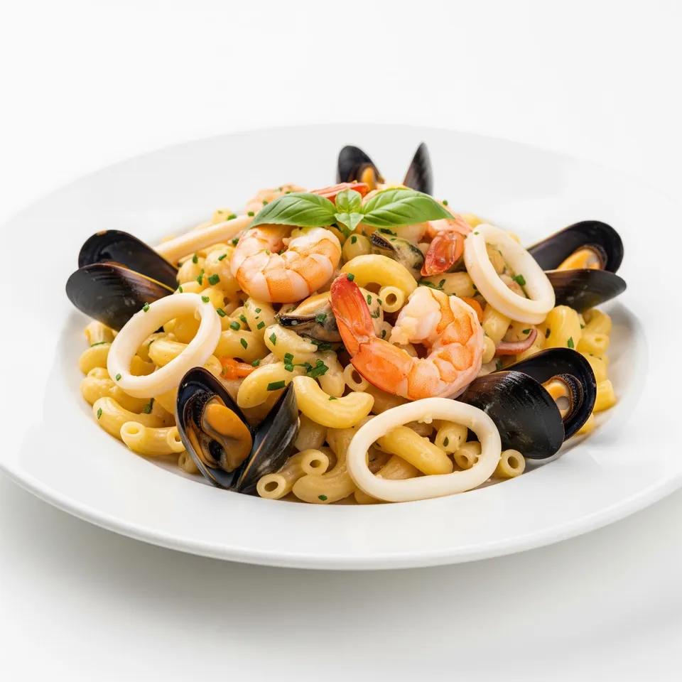 Macaronis Aux Fruits de Mer