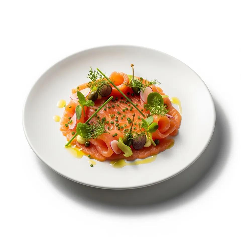 Carpaccio de Saumon FumÃ©