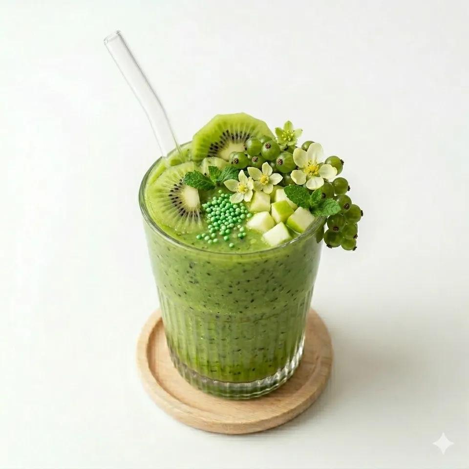 Smoothie Kiwi, Pomme