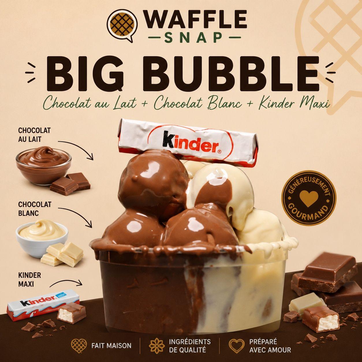 Big Bubble  Kinder Maxi