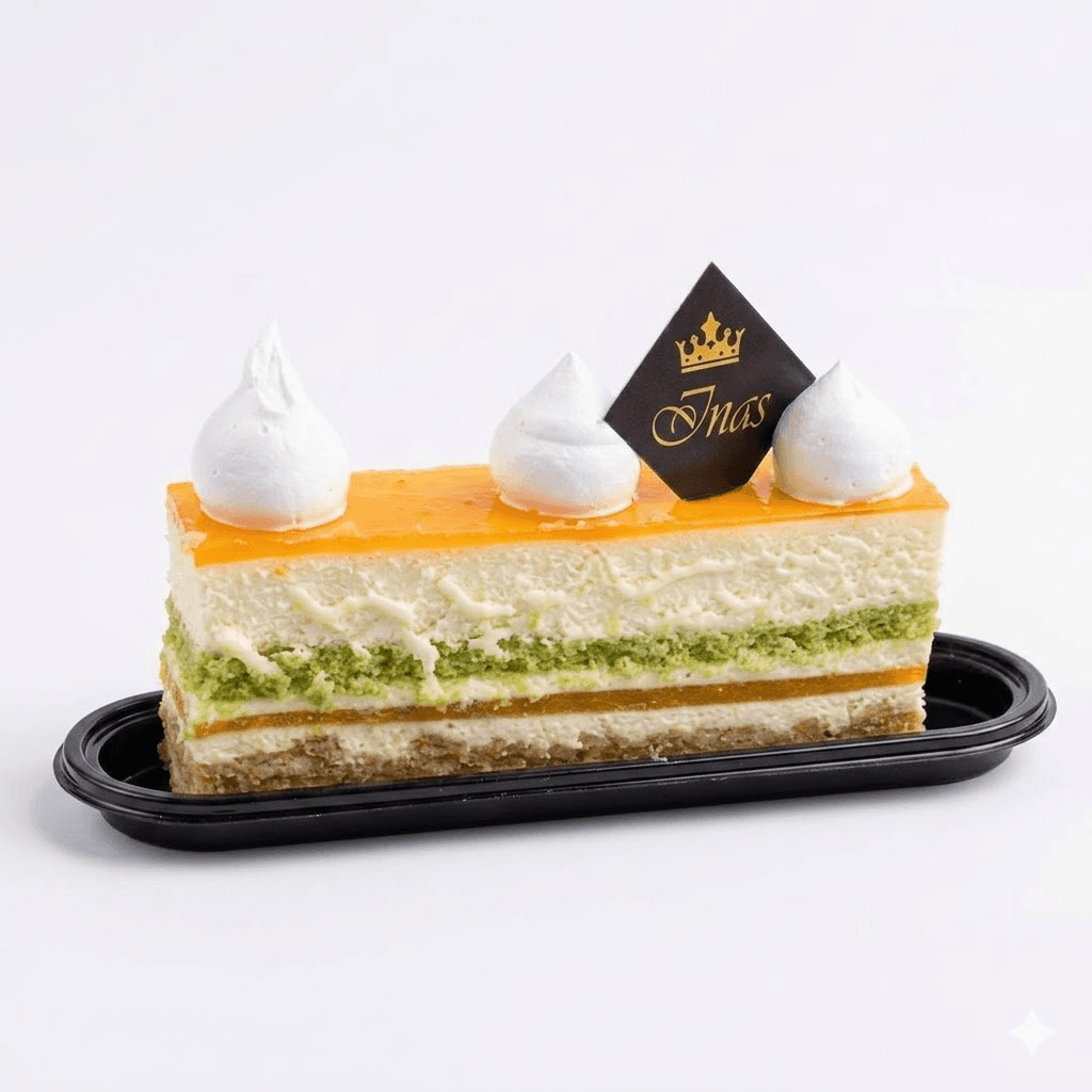 Mousse Orange Pistache