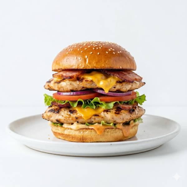 Double Chicken Burger