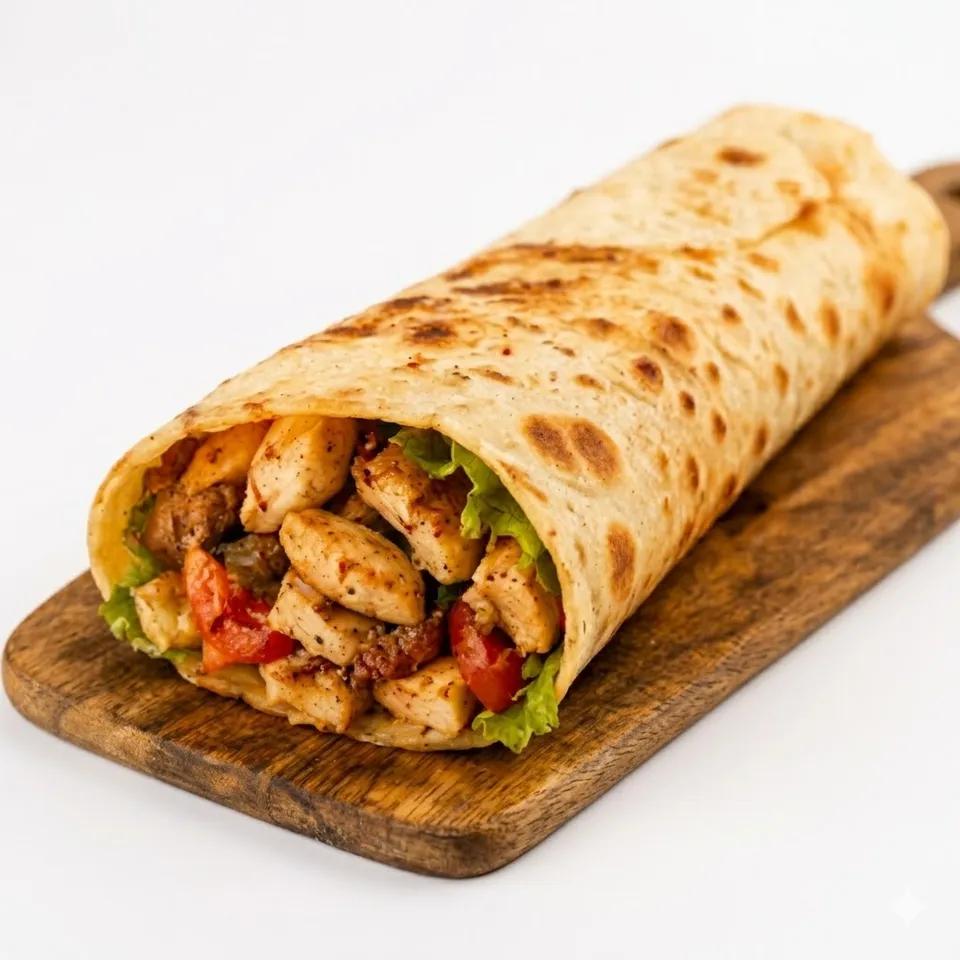 Chapati Poulet MarinÃ©