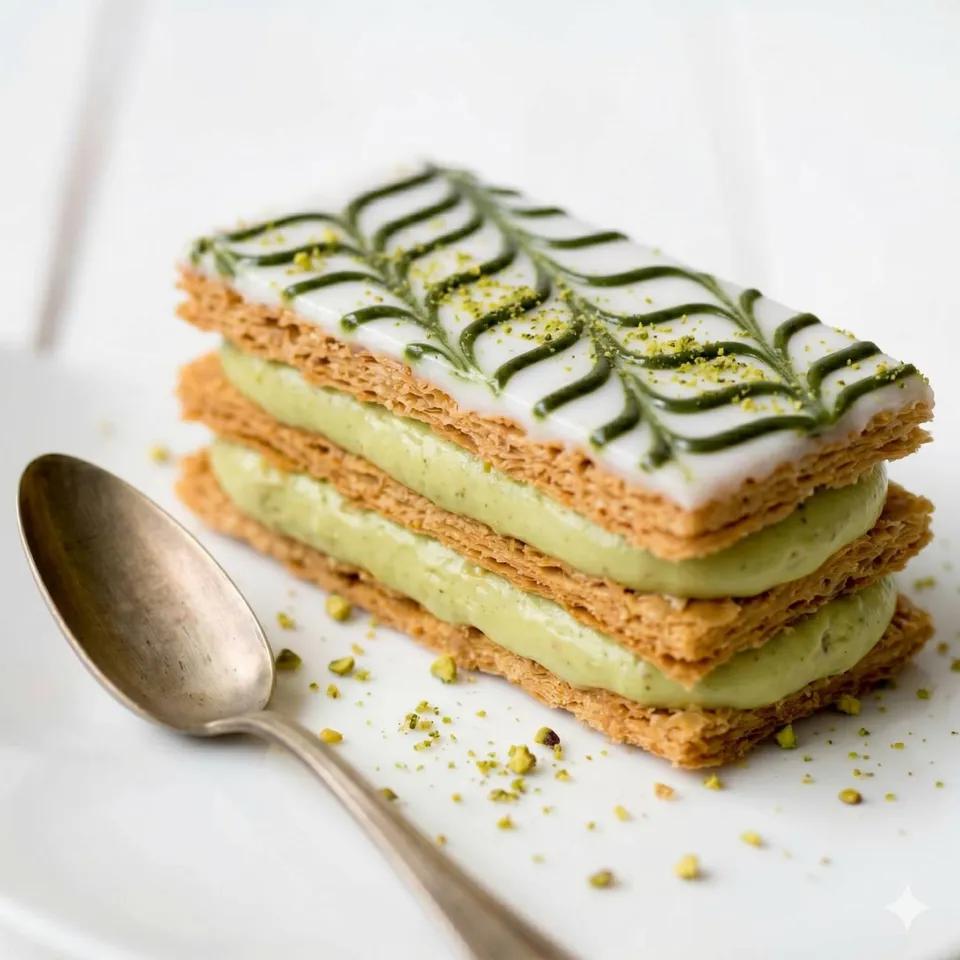 Mille-Feuille Pistache