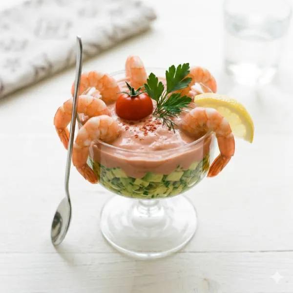 Cocktail Avocat Crevette