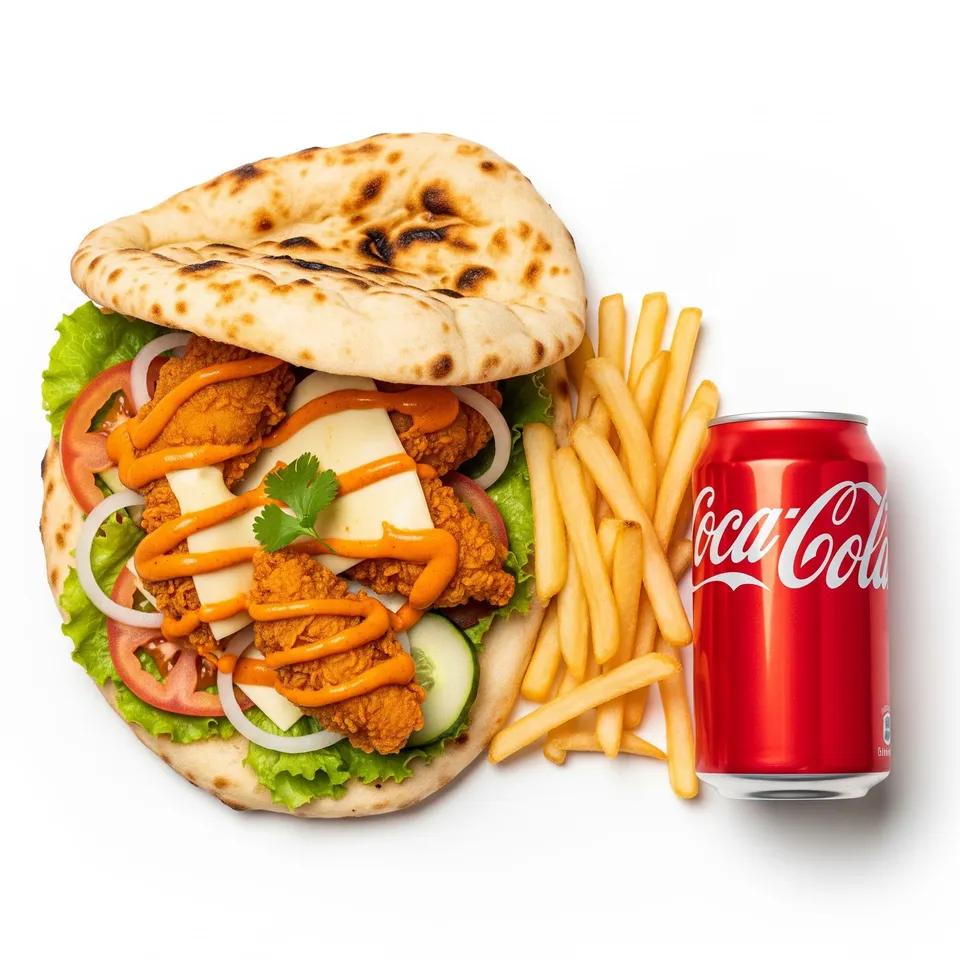 Naan  Chili Crispy Chicken