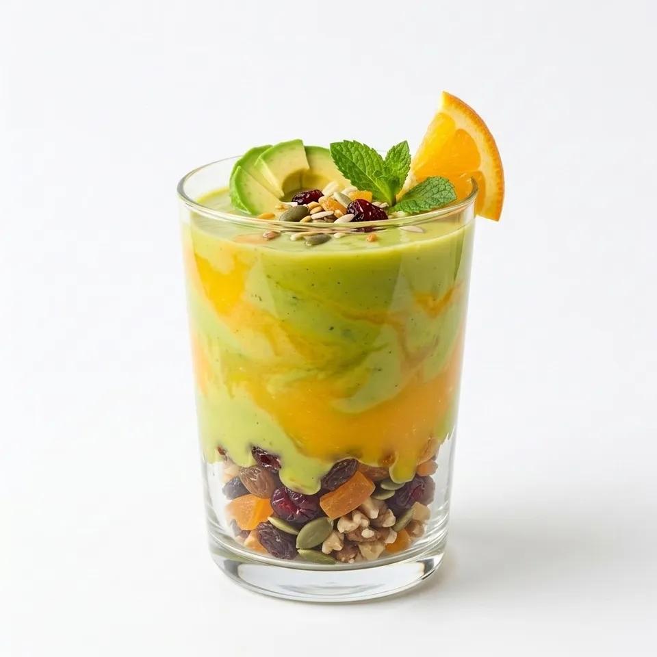 Avocat orange fruits sec