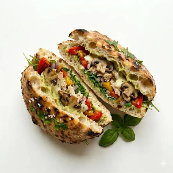 Panuozzo Poulet Champignons