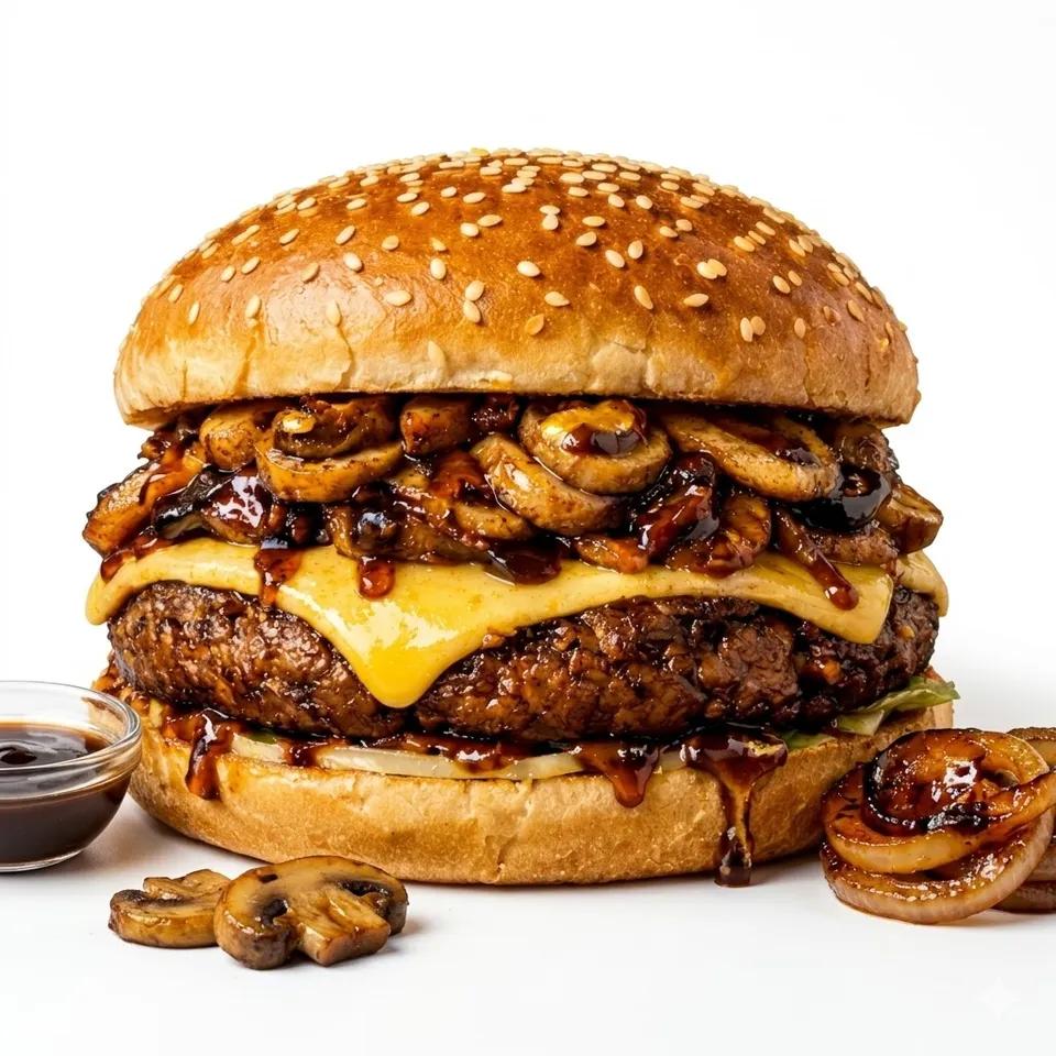 Burger Mushroom Soja