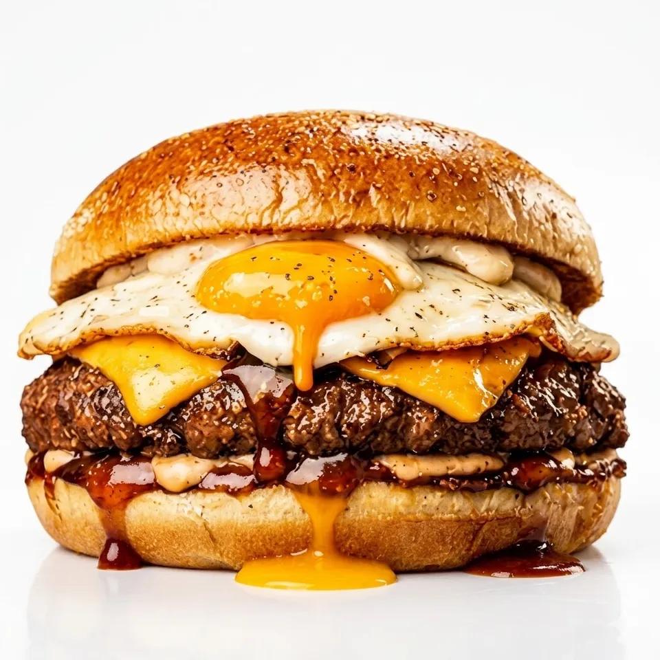 Burger Egg Melt