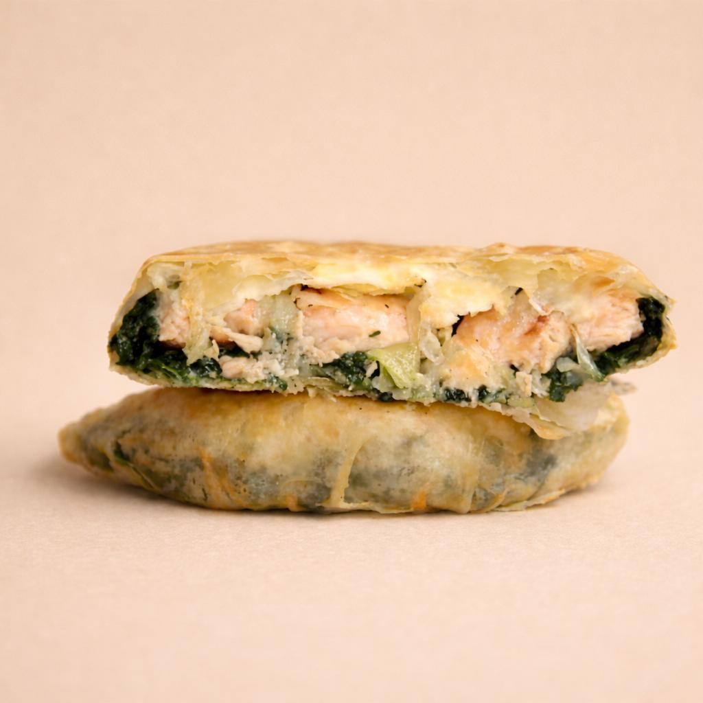 Pastilla saumon épinards