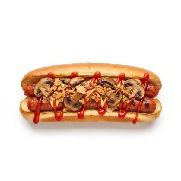 Hot Dog Champignon
